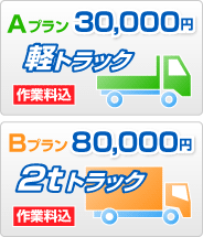 品目ランクごとに明確な価格設定をしています